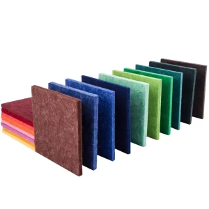High Quality Interior Polyester Acoustic Panels for Home Decoration Public Spaces and Other Indoor Venues