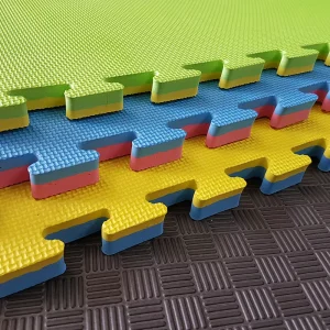 High Quality Interlocking EVA Foam Mats 1m X 1m Soft Safety Kids Play Gym Jigsaw Floor Tiles Set