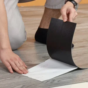High Quality LVT Flooring Indoor Waterproof Wood Look Smooth Surface Anti Scratch Anti slip Durable Structure Comfortable Foot