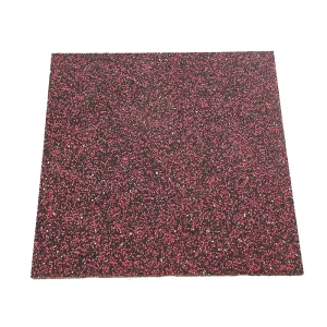 High Quality Non-Toxic Gym Rubber Flooring Mats Easy Installation Protective Rubber Floor for Outdoor for CrossFit Use
