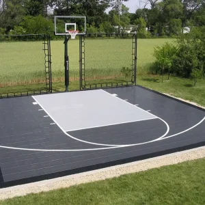 High Quality Outdoor Basketball Court Flooring Portable Home And Backyard Basketball Courts Flooring Complet