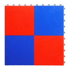 High Quality Outdoor Interlocking Polypropylene Copolymer Sport Floor Tiles 13mm Thick 250x250mm Portable Vinyl Flooring For