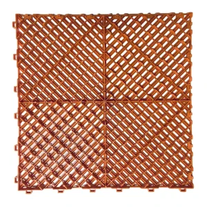 High Quality Outdoor Non-Slip Wear Resistant Garage Interlocking Floor Mat Modern Design PP 400mm*400mm*18mm for Car Wash