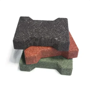 High Quality Outdoor Rubber Flooring Tiles Safe for Kids for Children’s Playground Play Area