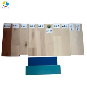 High Quality Professional Sports Courts Basketball Birch Wooden Sports Flooring