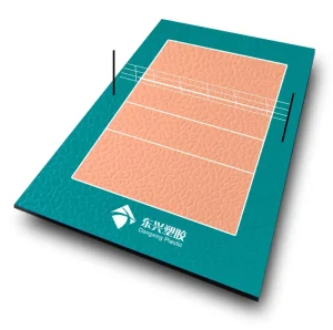 High Quality Pvc Sports Floor Indoor Volleyball Court Mat 4.5mm 6.0mm