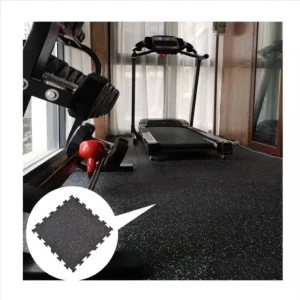 High Quality Rubber Flooring Fitness Gym Rubber Interlocking Mat