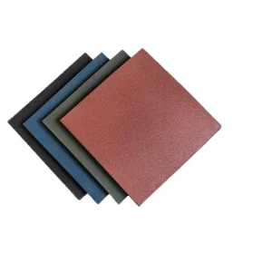 High Quality SBR+EPDM Granules 15 35mm Playground Gym Rubber Flooring Matting Tiles CE Certified Durable Water Resistant