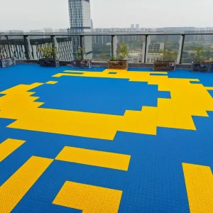 High Quality Soft PP Outdoor Kindergarten Flooring Plastic Tiles for Kids Playground Modern Design Style Graphic Design Solution