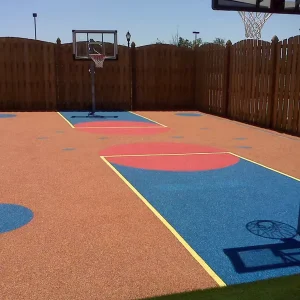 High Quality Sports Rubber Flooring for Basketball Courts FN CY 2507219 Outdoor EPDM Sports Flooring