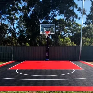 High Quality Vinyl Multi Purpose Outdoor Sports Court Floor Tiles Anti Scratch Click Installation 5 Year Warranty Basketball