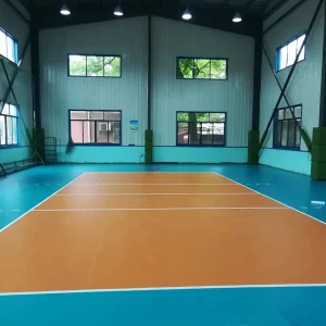 High Quality Volleyball Court Pvc Flooring ISO Approved Court Mat Sports Flooring