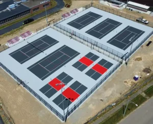 High Quality Wear Weather Resistance Durable Synthetic Rubber Sports Flooring Outdoor UV Stable Multipurpose Sports Court