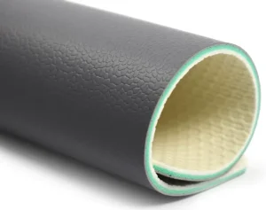 High Resilience 4.5mm Pebble Pattern 3 layer Composite PVC Flooring Multi color Non slip Eco friendly for Basketball Volleyball