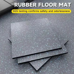 High Rubber Mat Quality Gym Rubber Flooring Shock absorbing Rubber Flooring