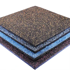 High Strength and Wear-resistant Rubber Floor and Highly Flame Retardant Durable for Public Places Airport Exhibition Hall Floor