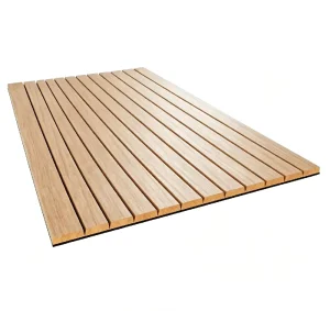 High density Moisture resistant Custom made Modern Flexible Solid Wood Acoustic Wall Panels for Homes Villas Offices