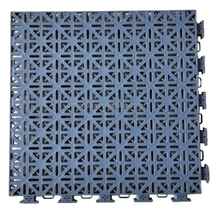 Indoor/Outdoor Basketball Court Tile Flooring Kit, 44*29