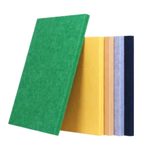 Highly Effective Sound Absorption 100% Polyester Fiber Acoustic Panels for Bedroom Living Room Hotel Modern
