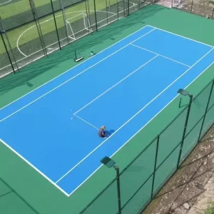 Hign Elongation Property PU Tennis Court Construction Fustal Court Construction Basketball Court Flooring Construction