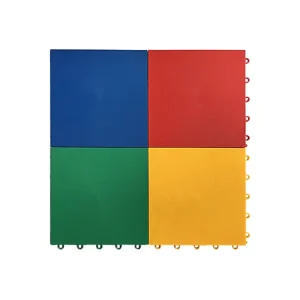 Hockey Sports Flooring Tiles E co Friendly PP Interlocking Easy Installation Roller Hockey Badminton Skating Court Floor Tiles