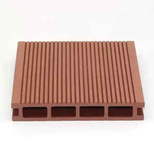Hollow WPC Decking Wood Plastic Deck for Residential Use