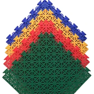 Removable Outdoor Volleyball Floor Interlocking Court Synthetic Floor Tile