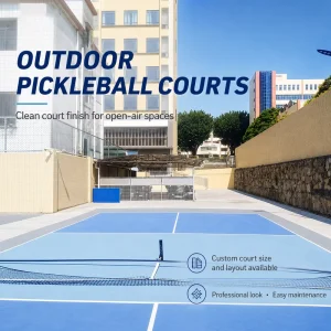 Home School Gym Sports Floor Pickleball Court Cover Mat 4mm PVC Rolling Mat Flooring