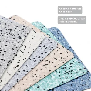 Homogeneous PVC Hospital Flooring, Anti-Slip and Anti-Bacterial
