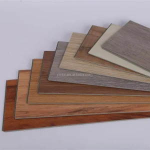 Hotel Waterproof Anti-Slip Oak PVC Vinyl SPC Flooring with IXPE