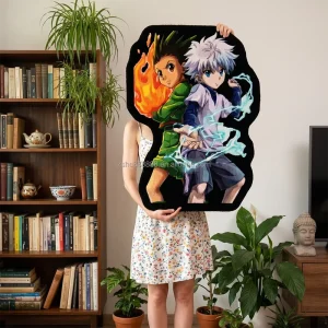 Hunter X Hunter Polyester Anime Rug and Carpets Custom Design Washable Thick Floor Mat for Home Htel Room