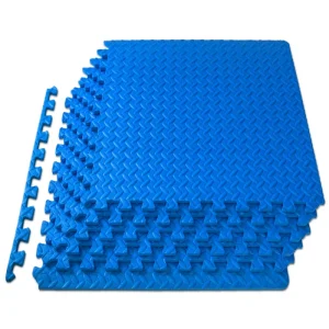 Hydefoam Custom Logo Printed High Density Anti Slip Exercise Flooring for Gym Sports Fitness Club Studio Connectable EVA Mat