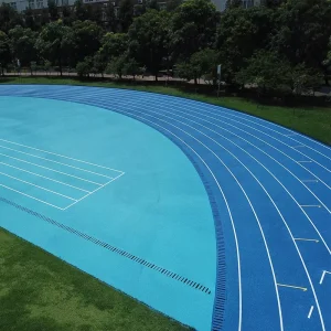 IAAF Certified Mixed Athletic Running Track Full PU EPDM Surface 13mm 15mm Thickness Non Toxic Anti Slip Sports Flooring Sports