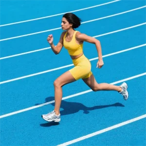 ISO Blue Synthetic Sports Flooring with Durable Rubber Material for Outdoor Basketball, Tennis, and Running Tracks XC-PD-003