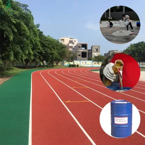 ISO-Certified Multi-Sport Single- and Double-Component PU Binder Polyurethane Resin Adhesive UV-Resistant