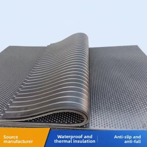 ISO9001 Certified Rubber Stable Mat Wear Resistant Customizable Size and Thickness for Breeding Animal Husbandry Cattle Horse Shed
