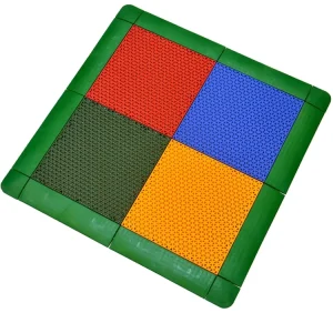 ITF Approved Modular Sport Floor Synthetic Tennis Court Flooring Interlocking Tiles for Tennis Court