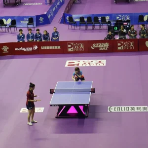 ITTF Approved Sport Flooring Table Tennis Badminton Indoor PVC Anti-Slip Table Tennis Court Flooring