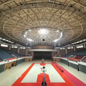 Impact Absorption Slip-Resistant Sports Wooden Flooring Indoor Multi-Sport Court Basketball Badminton Gym