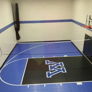 Indoor Basketball Court Multisport Interlocking PP Flat Mat for Indoor Sports Court Floor