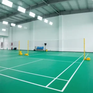 Indoor Basketball Tennis Pvc Sports Flooring Waterproof Synthetic Badminton Court Vinyl Pvc Flooring