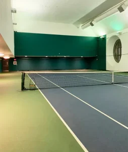 Indoor Eco-Friendly Water-based Acrylic Sports Surface 3mm Shock Absorption Anti-slip Custom Color Tennis Basketball Badminton