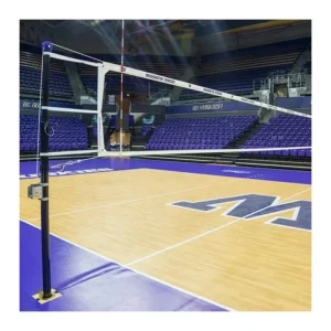 Indoor FIBA Approved Wood Sports Flooring Synthesis Wooden Volleyball Court Tile Floor