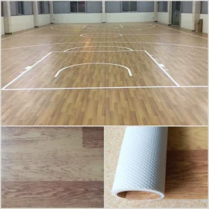 Indoor Futsal Court Basketball Court PVC Roll Vinyl Floor Sport Flooring Mat