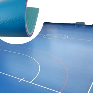 Indoor Futsal Court Soccer Football Sport Floor PVC Floor Mat Environment Friendly