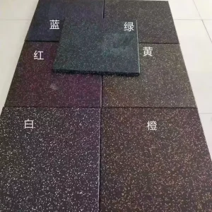 Indoor Home Gym Rubber Flooring Mats for Fitness