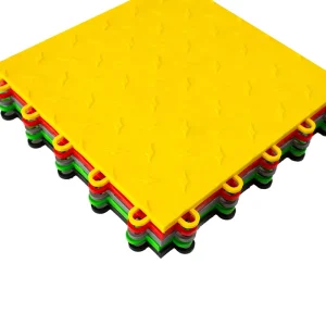 Indoor Interlocking Plastic Sports Flooring Tiles for Roller Hockey