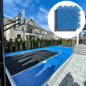 Indoor Interlocking Sports Badminton Basketball Mat Court Flooring Tiles Outdoor Basketball Court Flooring