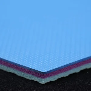 Indoor Multi Purpose PVC Vinyl Sports Flooring 4.5mm with Anti Slip Surface and Excellent Sports Performance
