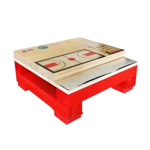 Indoor Multi sport Maple Wood Solid Flooring 22mm Thick Non slip Wear resistant Eco Friendly Shock Absorption